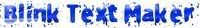 BlinkTextMaker.com logo