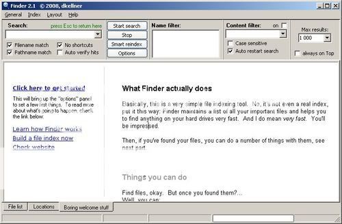 DK Finder