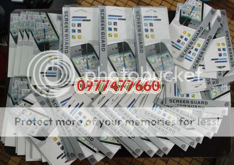 Miếng dán màn hình IPhone 4/4S LOẠI XỊN.2 MẶT Trong suốt_Chống trầy.Giá tốt nhất(PIC) - 2