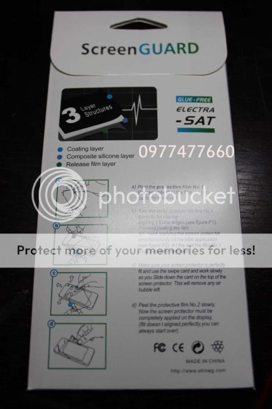 Miếng dán màn hình IPhone 4/4S LOẠI XỊN.2 MẶT Trong suốt_Chống trầy.Giá tốt nhất(PIC) - 4