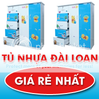 Tủ nhựa Đài Loan giá rẻ