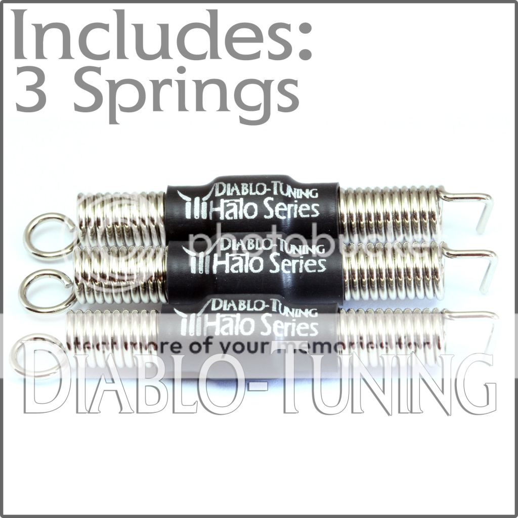 Set of 3 SILENT / Noiseless guitar Tremolo springs! Perfect for Ibanez
