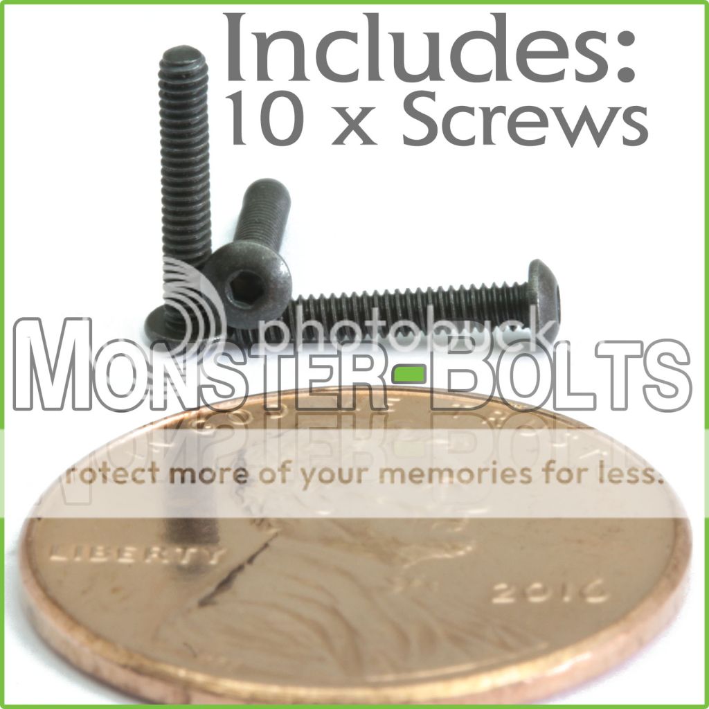 Qty 10 Socket SET // GRUB SCREWS Cup Point Black Alloy Steel #0-80 x 1//4/"