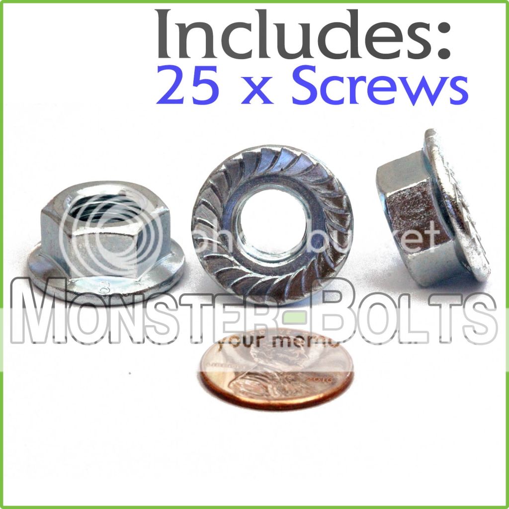 STEEL FULL NUT METRIC M10 ZINC NUTS 10mm